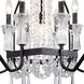 Barcelona 7 Light 26 inch Onyx and Clear Pendant Ceiling Light