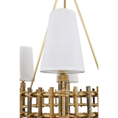 Nevis LED 26 inch French Gold Chandelier Ceiling Light