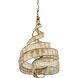 Flow 3 Light 18 inch Baguette Pendant Ceiling Light, Smithsonian Collaboration