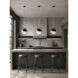 Coventry 1 Light 13.6 inch Polished Nickel and Aged Iron Pendant Ceiling Light, Luz Studio