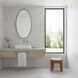 Tablet 40 X 24 inch Black Wall Mirror