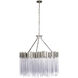 Matrix 10 Light 30 inch Rainy Night Chandelier Ceiling Light