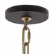 Cannery 1 Light 10 inch Dark Bronze and French Gold Mini Pendant Ceiling Light
