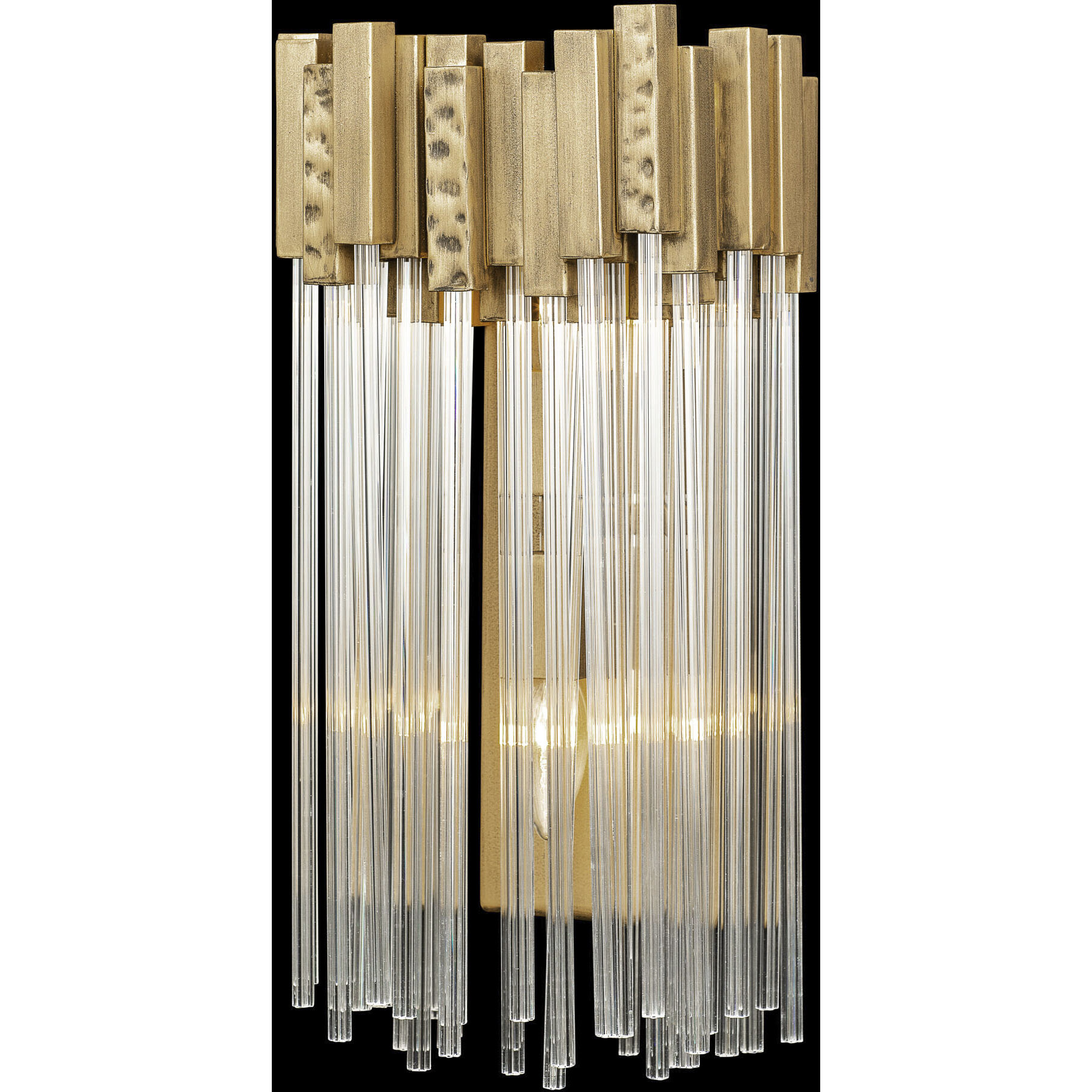 Matrix 2 Light 8 inch Havana Gold Wall Sconce Wall Light