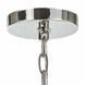 Coventry 1 Light 13.6 inch Polished Nickel and Aged Iron Pendant Ceiling Light, Luz Studio