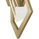 Down the Wrong Path 1 Light 12.26 inch Brass Kisser Mini Pendant Ceiling Light