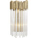 Matrix 2 Light 8 inch Havana Gold Sconce Wall Light