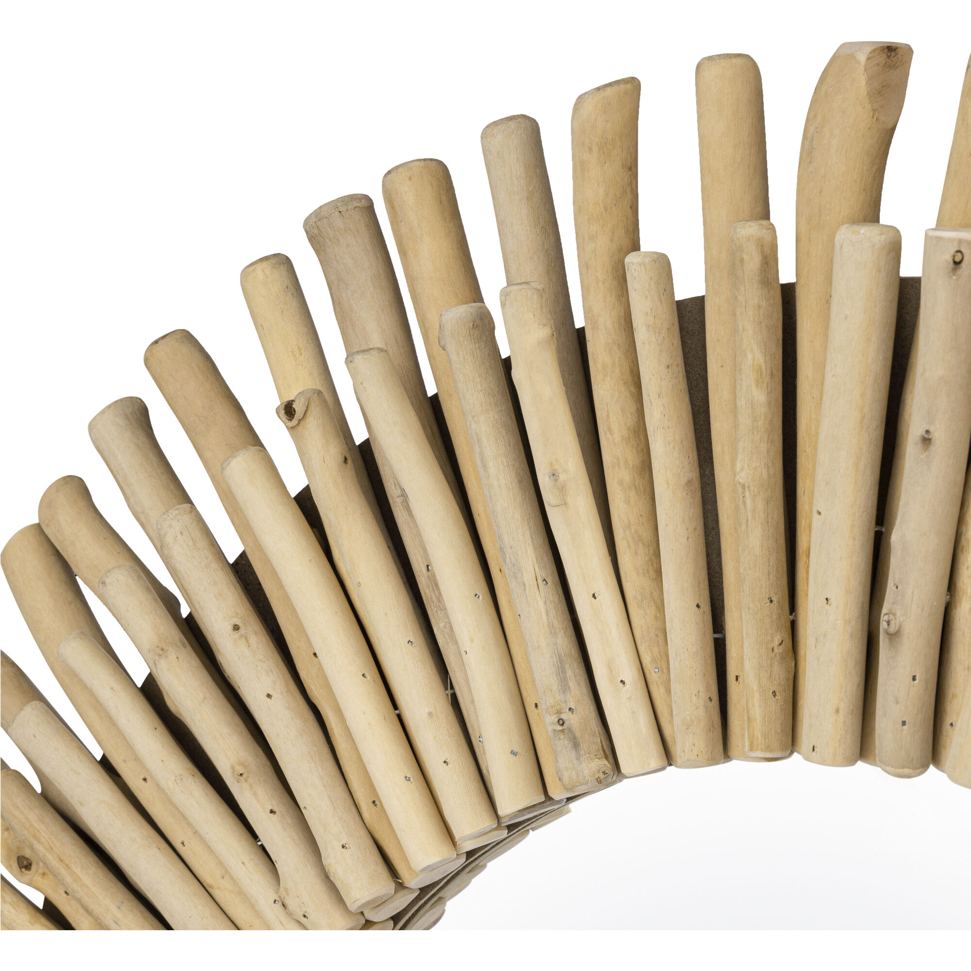 Drifter 34 inch Natural Driftwood Wall Mirror