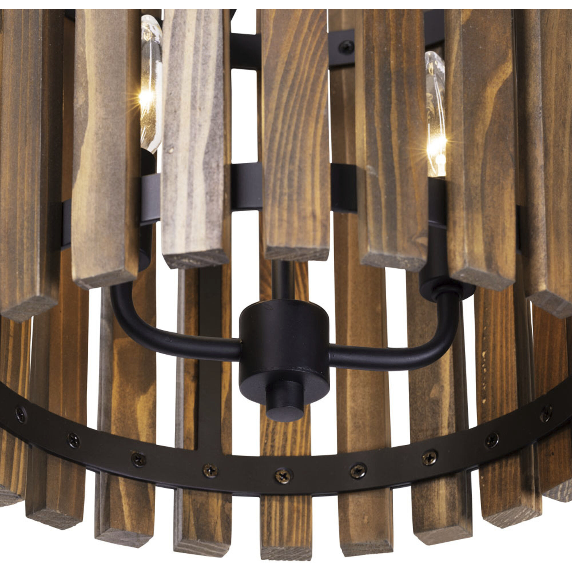 Suratto 2 Light 12 inch Matte Black Pendant Ceiling Light