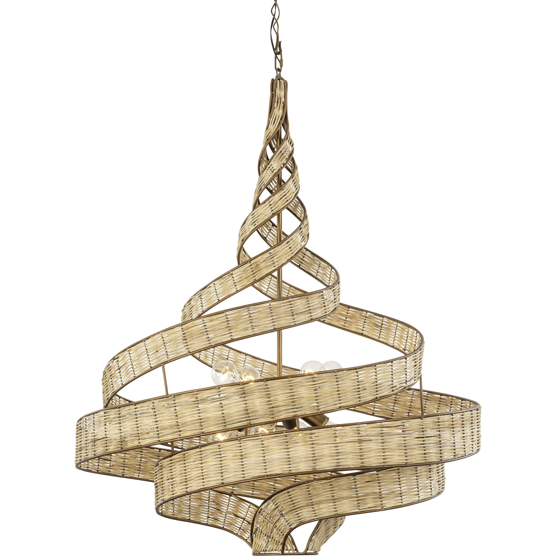 Flow 8 Light 36 inch Baguette Pendant Ceiling Light, Smithsonian Collaboration