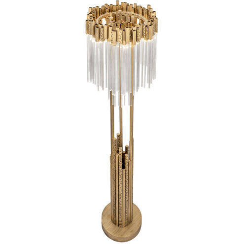 Matrix 68 inch 60 watt Havana Gold Floor Lamp Portable Light