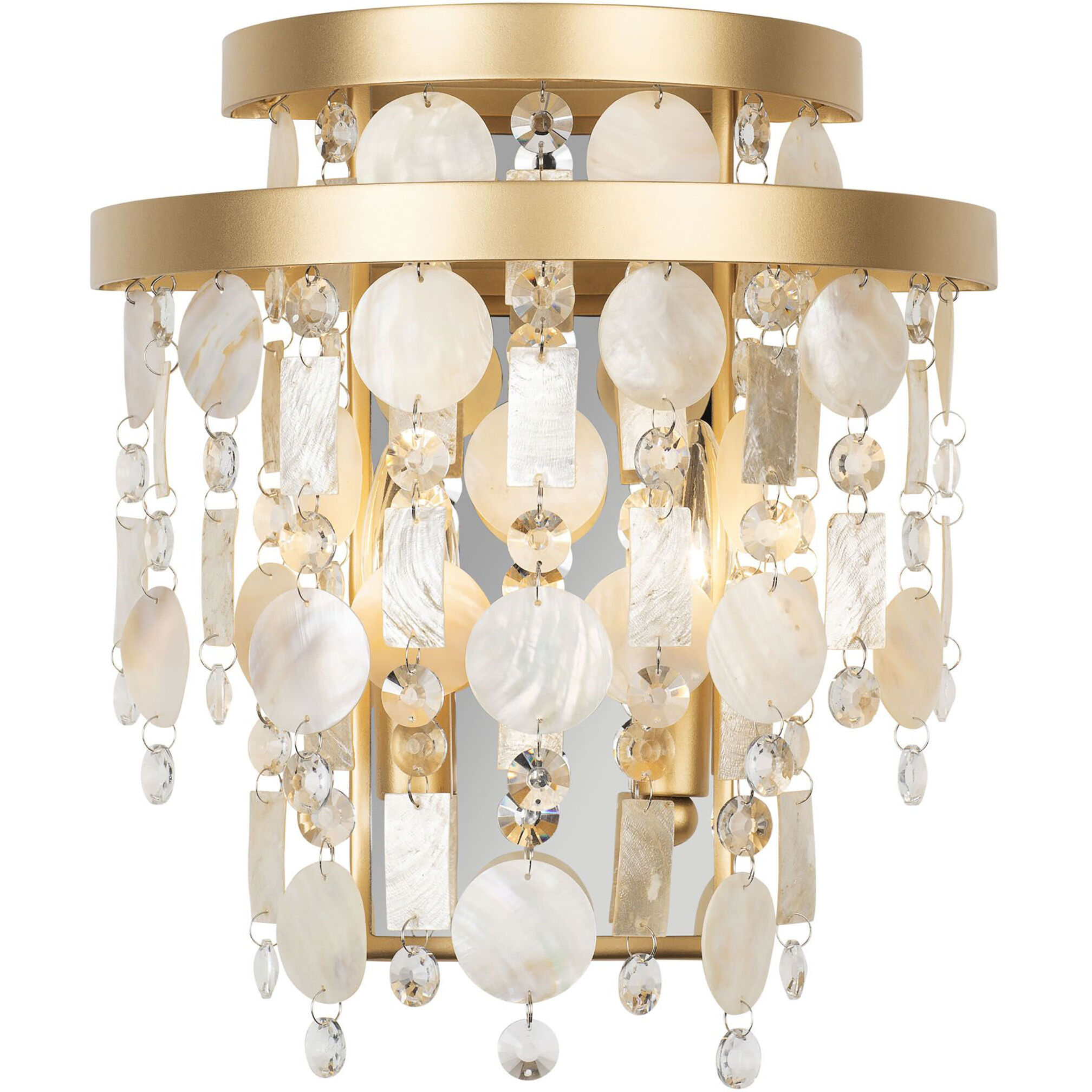Kalani Sconce Wall Light, Smithsonian Collaboration