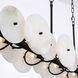 Cosmos 10 Light 50 inch Matte Black Linear Pendant Ceiling Light, Smithsonian Collaboration