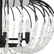 Voliere 6 Light 24 inch Matte Black Semi-Flush Mount Ceiling Light
