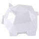 Origami Zoo White Piggy Bank Statue, Varaluz Casa