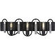 Darden 3 Light 28.00 inch Bathroom Vanity Light