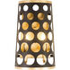 Bailey 2 Light 8 inch Gold Sconce Wall Light