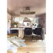 Matrix 8 Light 48.25 inch Havana Gold Linear Pendant Ceiling Light