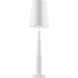 Giustino 70 inch 60 watt Matte White Floor Lamp Portable Light