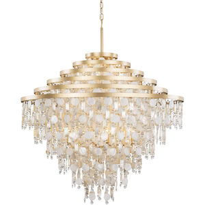 Kalani 16 Light 41 inch French Gold Chandelier Ceiling Light, Smithsonian Collaboration