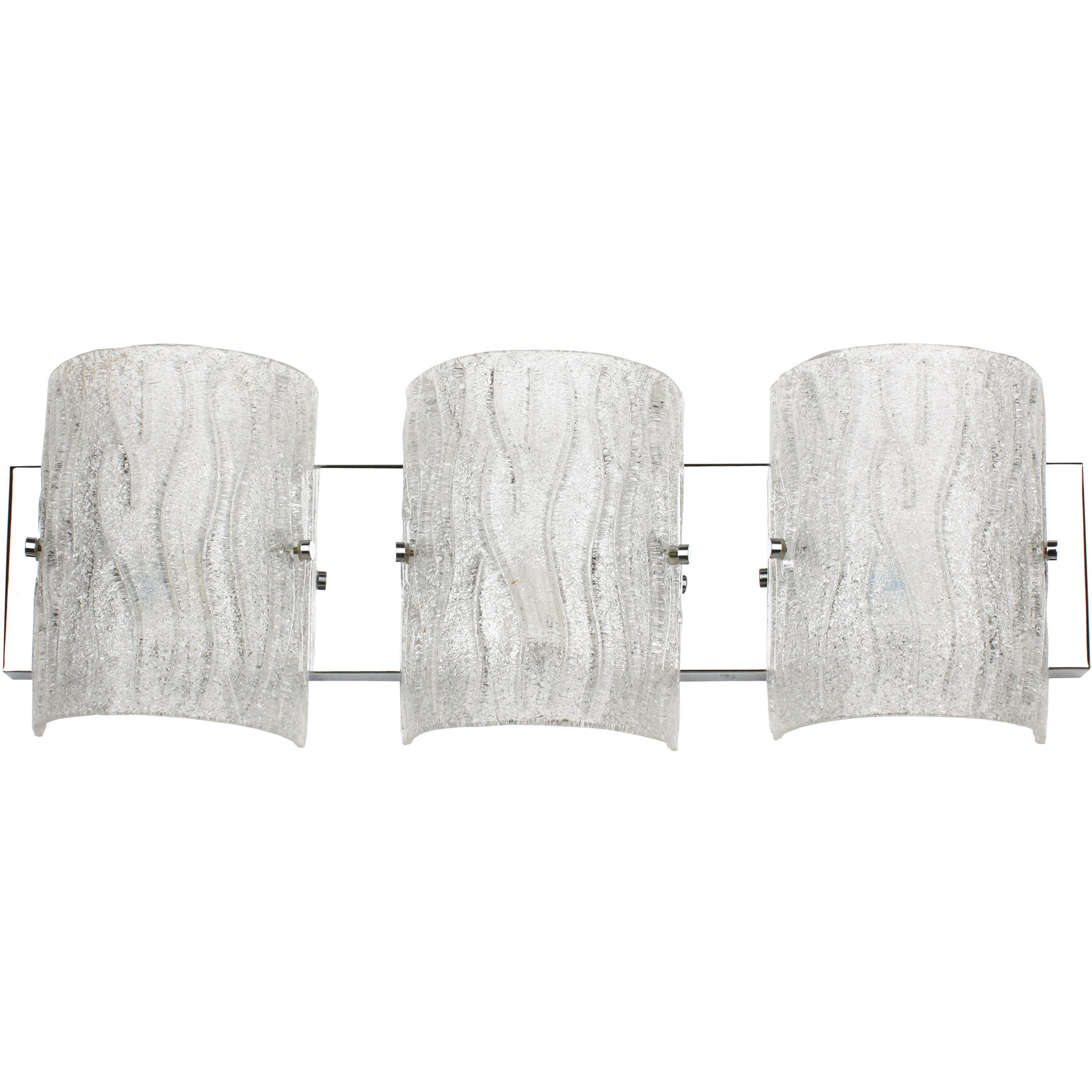 Brilliance 3 Light 23.25 inch Chrome Bath Vanity Light Wall Light