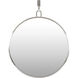 Stopwatch 32 X 30 inch Brushed Nickel Accent Mirror