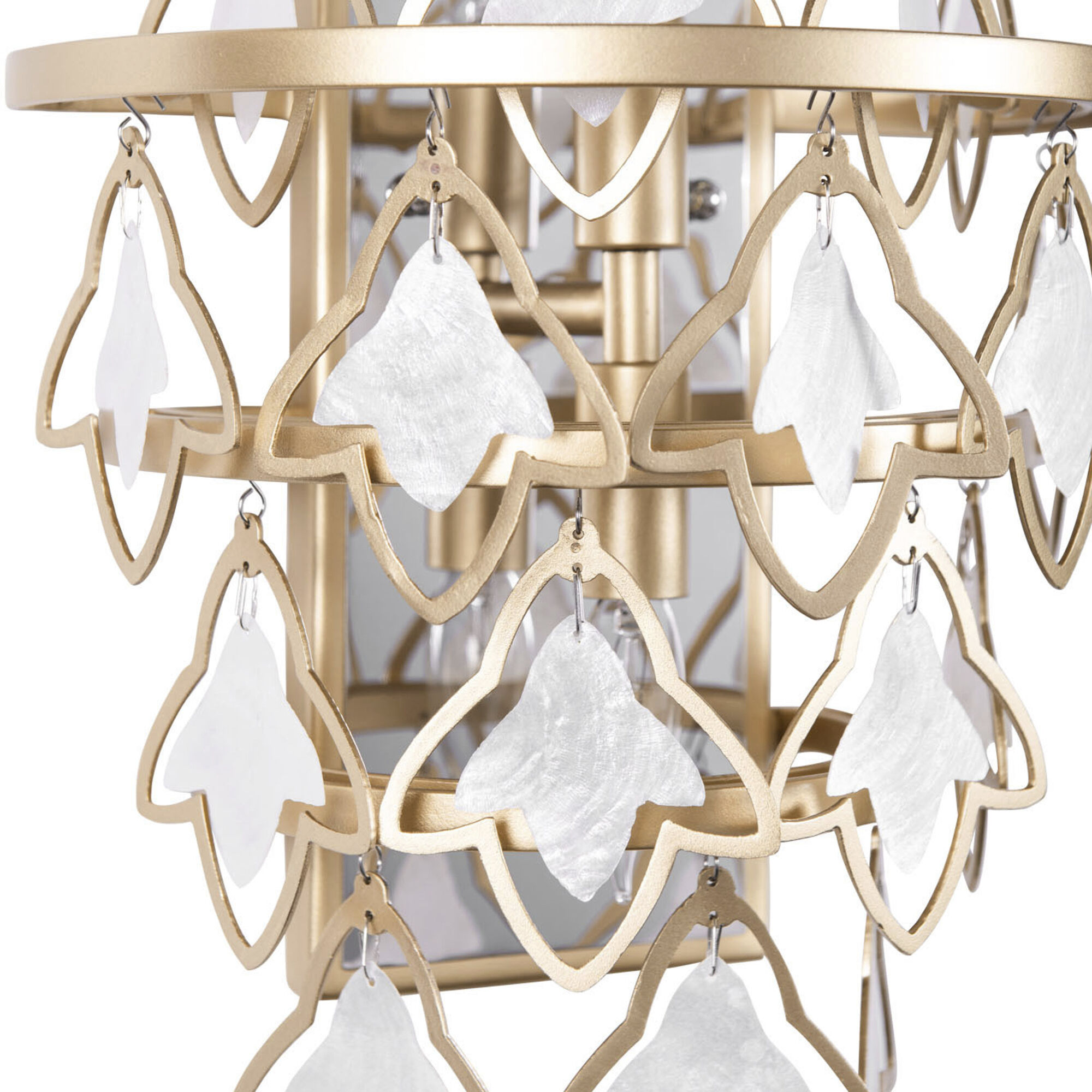 Fleur 2 Light 10 inch French Gold Wall Sconce Wall Light, Smithsonian Collaboration