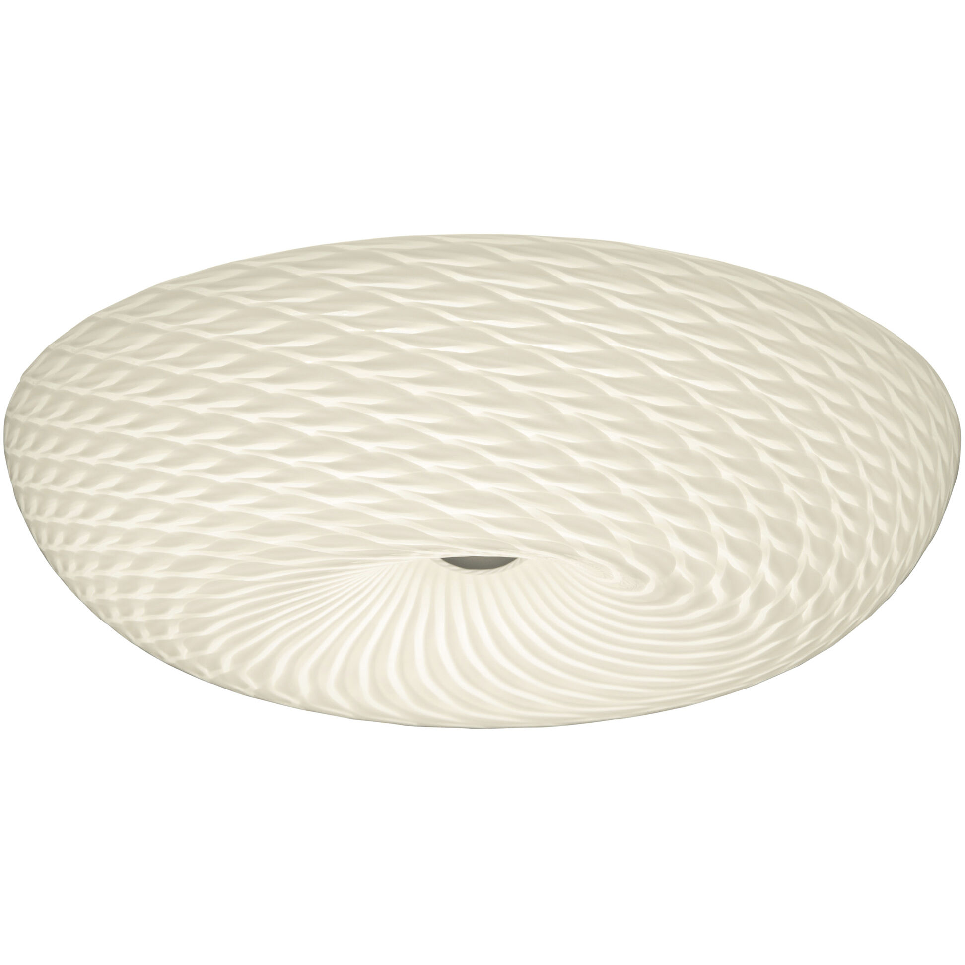 Swirled 3 Light 18 inch Chrome Flush Mount Ceiling Light