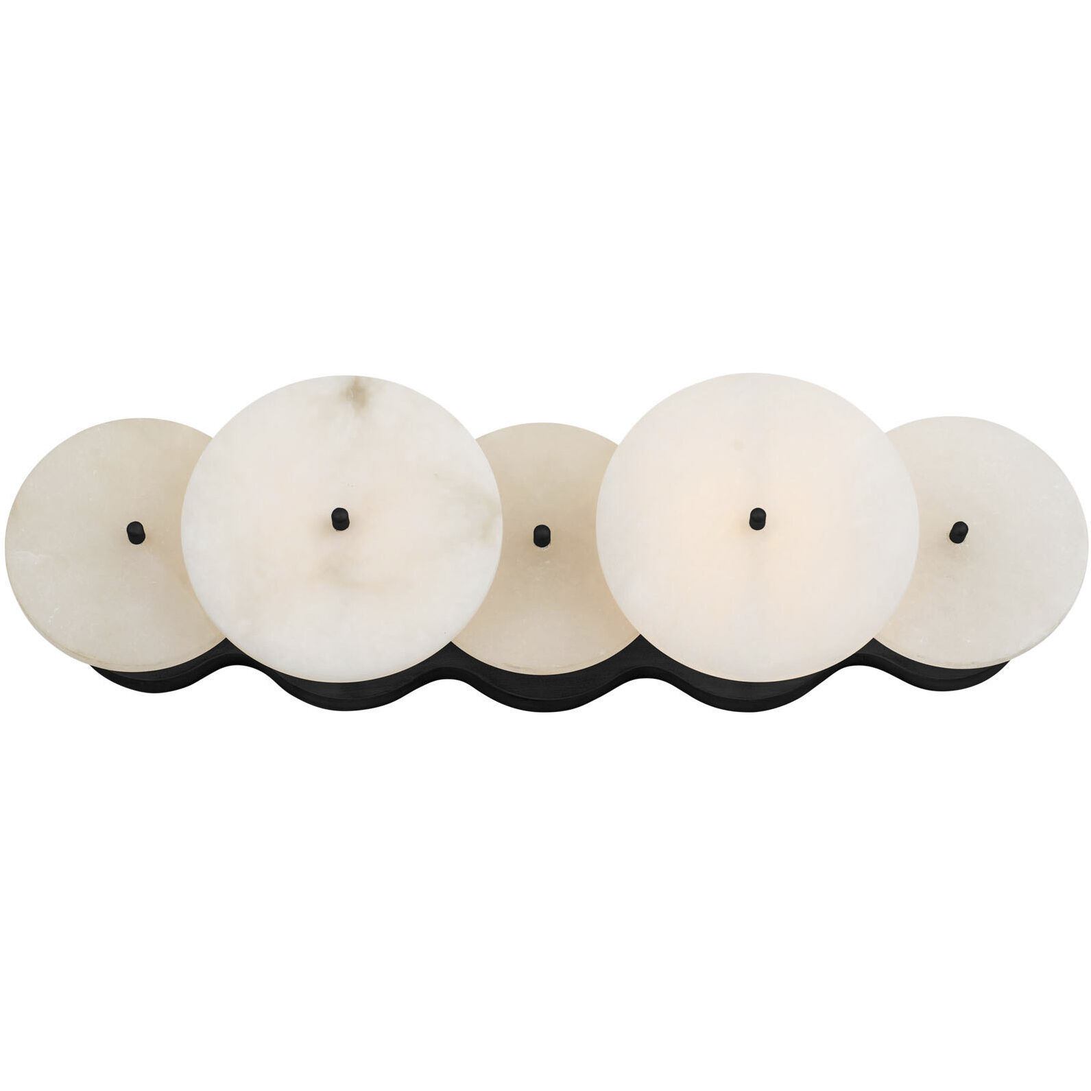 Cosmos 2 Light 20.5 inch Matte Black Bath Vanity Light Wall Light, Smithsonian Collaboration