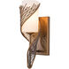 Flow 1 Light 5 inch Hammered Ore Wall Sconce Wall Light in Left