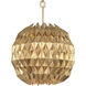 Forever 3 Light 18 inch French Gold Pendant Ceiling Light