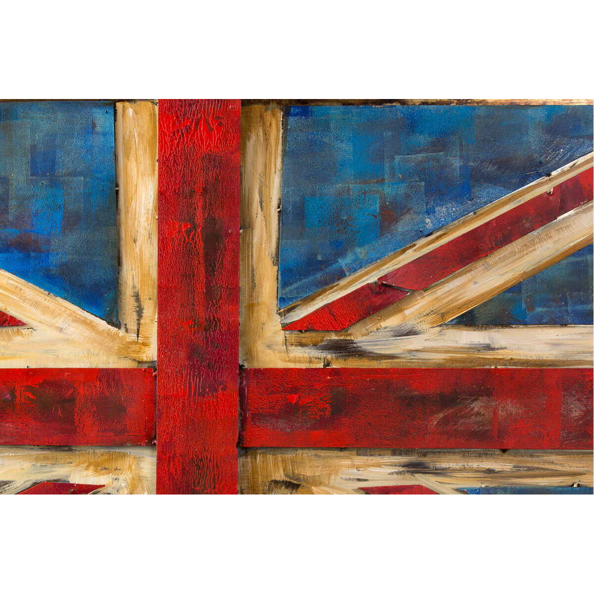 Retrograde Rustic UK Flag Wall Art, Varaluz Casa