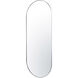 Capsule 60 X 24 inch Chrome Wall Mirror