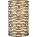 Kato 2 Light 10 inch Gold Sconce Wall Light