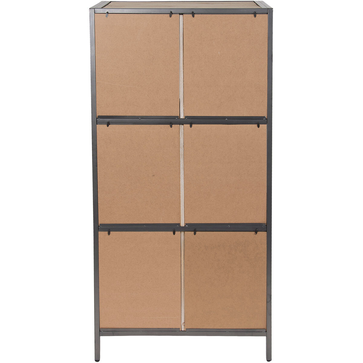 Varaluz Casa Weathered Steel and Coastal Wash Bookcase, Varaluz Casa