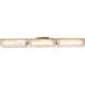 Mingle 3 Light 38 inch Satin Brass Bath Light Wall Light