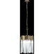 Matrix 3 Light 14 inch Havana Gold Pendant Ceiling Light