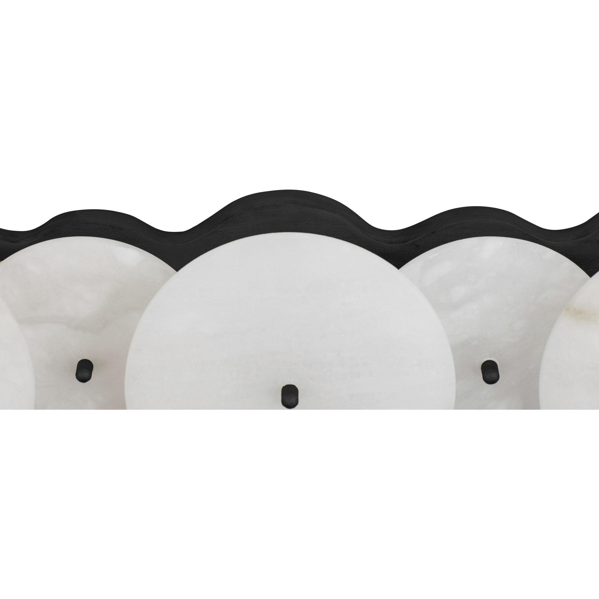 Cosmos 3 Light 28 inch Matte Black Vanity Light Wall Light, Smithsonian Collaboration