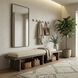 Kye 40 X 22 inch Polished Nickel Wall Mirror, Varaluz Casa