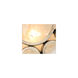 Fascination 2 Light 25 inch Zen Gold Vanity Light Wall Light in Recycled Champagne Bottle Glass 
