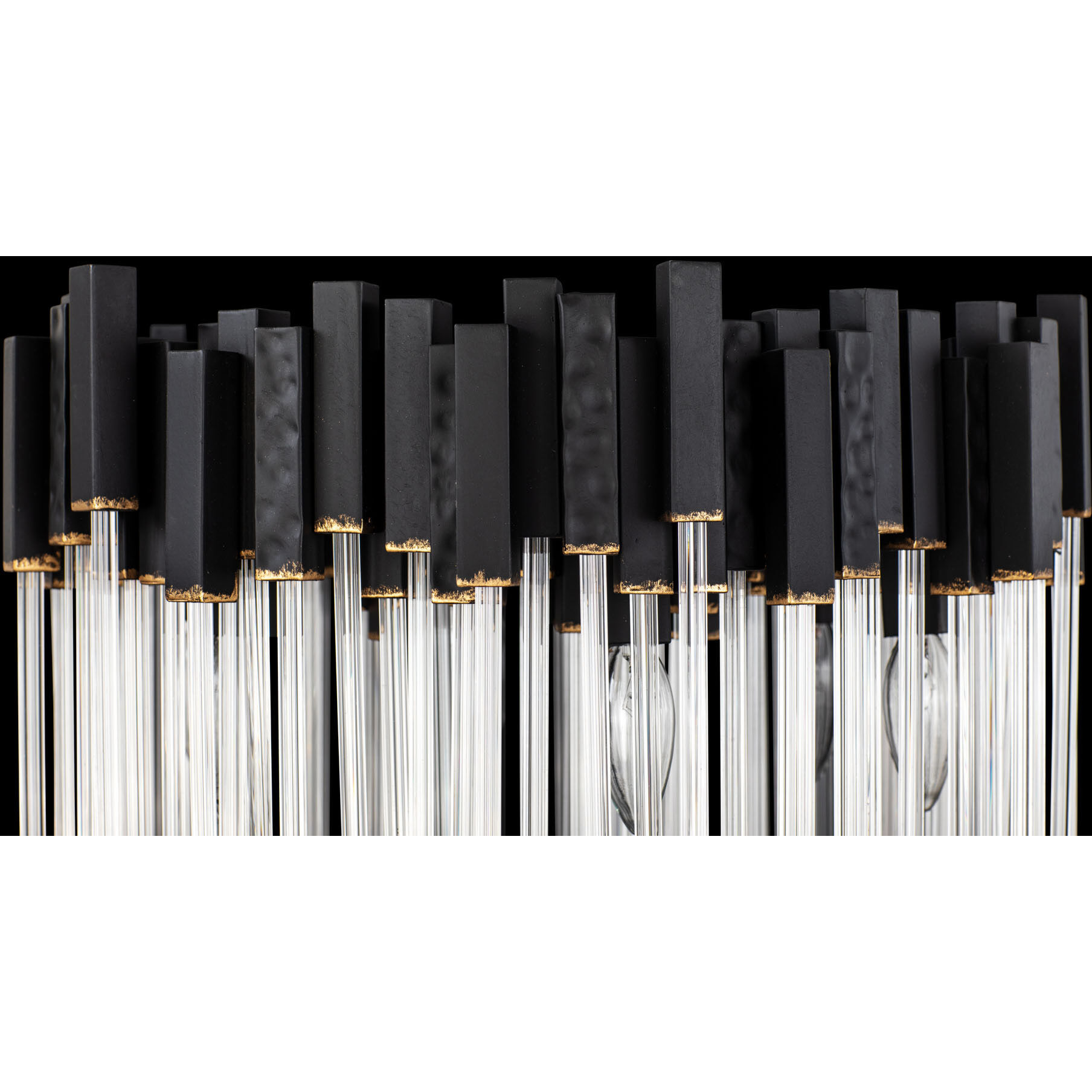 Matrix 68 inch 5 watt Matte Black and French Gold Floor Lamp Portable Light in Matte Black/French Gold