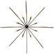 Machina 16 Light 48 inch Matte Black with Sulihiya Chandelier Ceiling Light