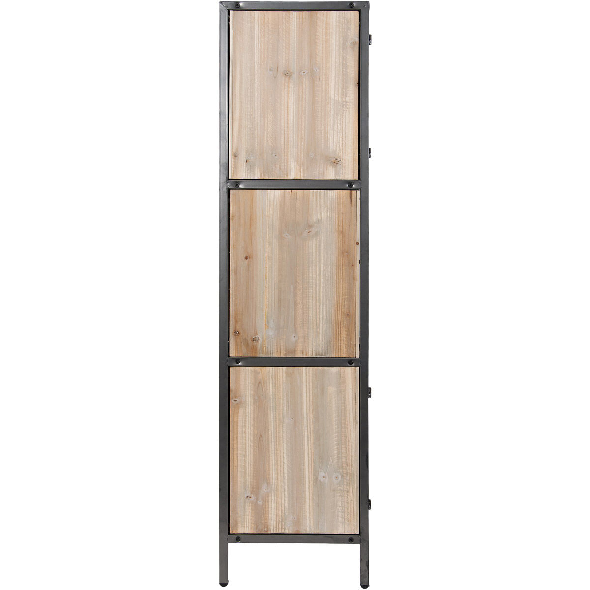 Varaluz Casa Weathered Steel and Coastal Wash Bookcase, Varaluz Casa