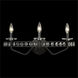 Monroe 3 Light 21 inch Carbon Bath Vanity Wall Light