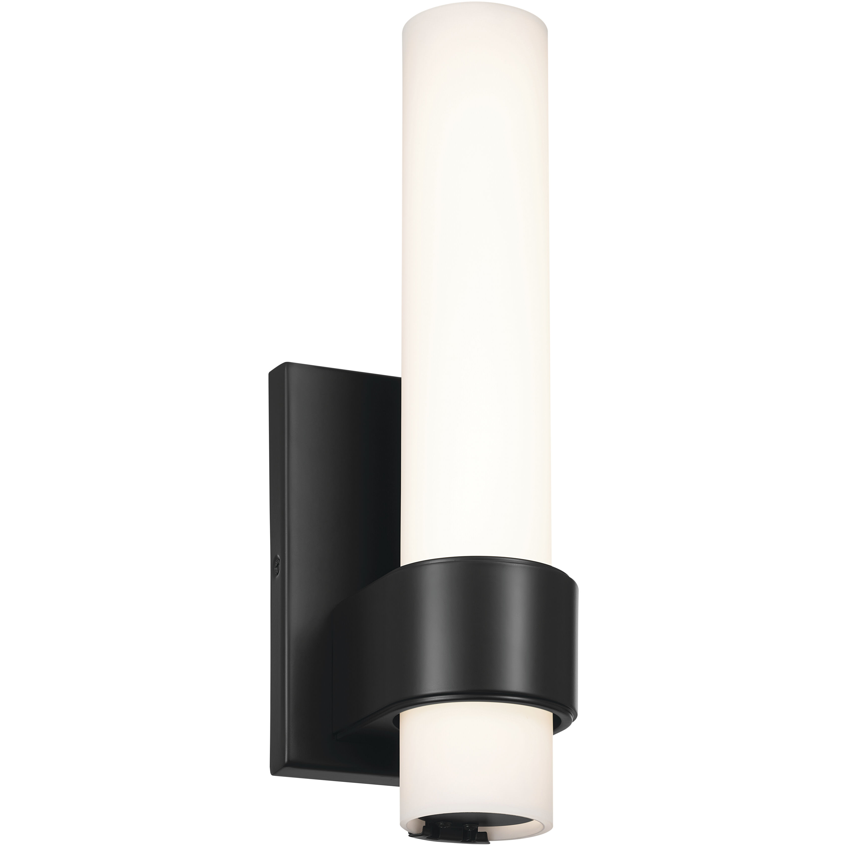 Izza LED Matte Black Wall Sconce Wall Light