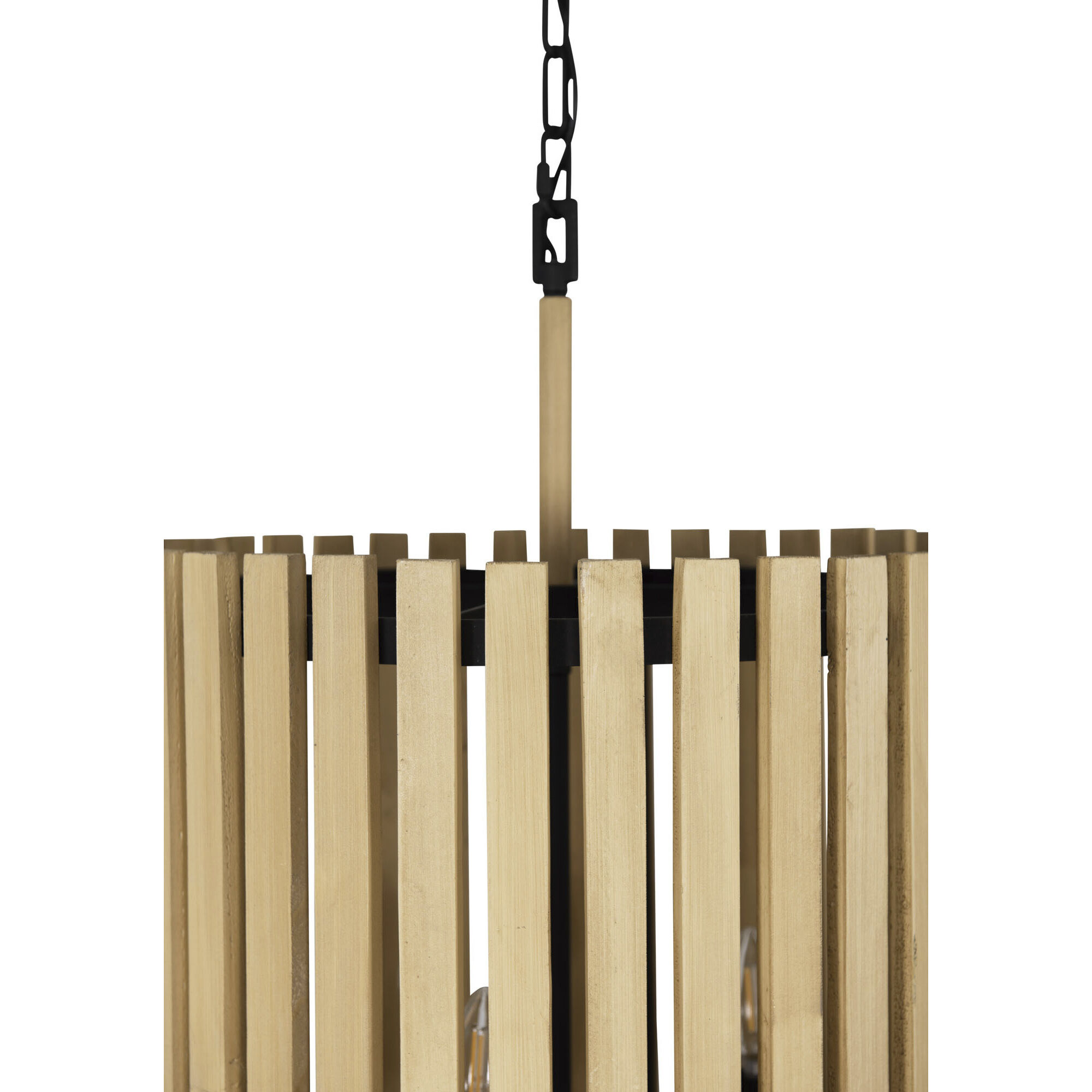 Suratto 6 Light 18 inch Matte Black Foyer Pendant Ceiling Light