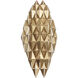 Forever 2 Light 10 inch French Gold Sconce Wall Light