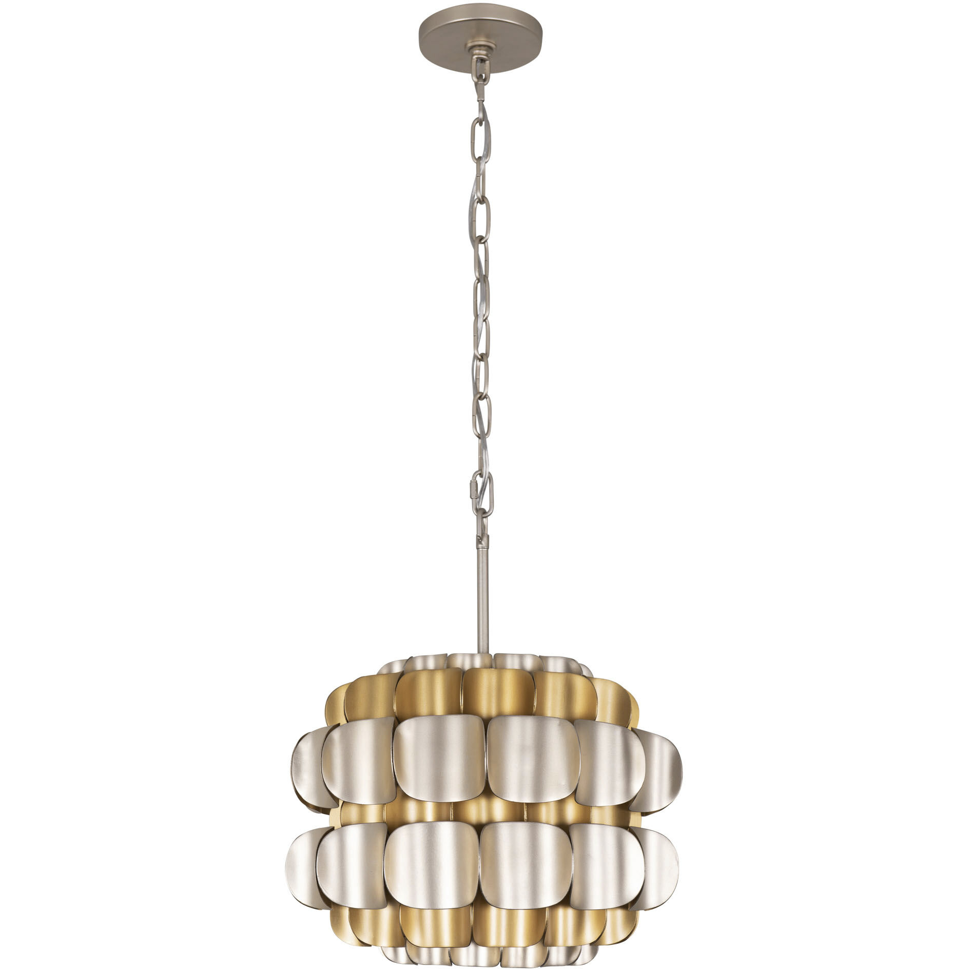 Swoon 1 Light 16 inch Antique Gold/Gold Dust Pendant Ceiling Light, Smithsonian Collaboration