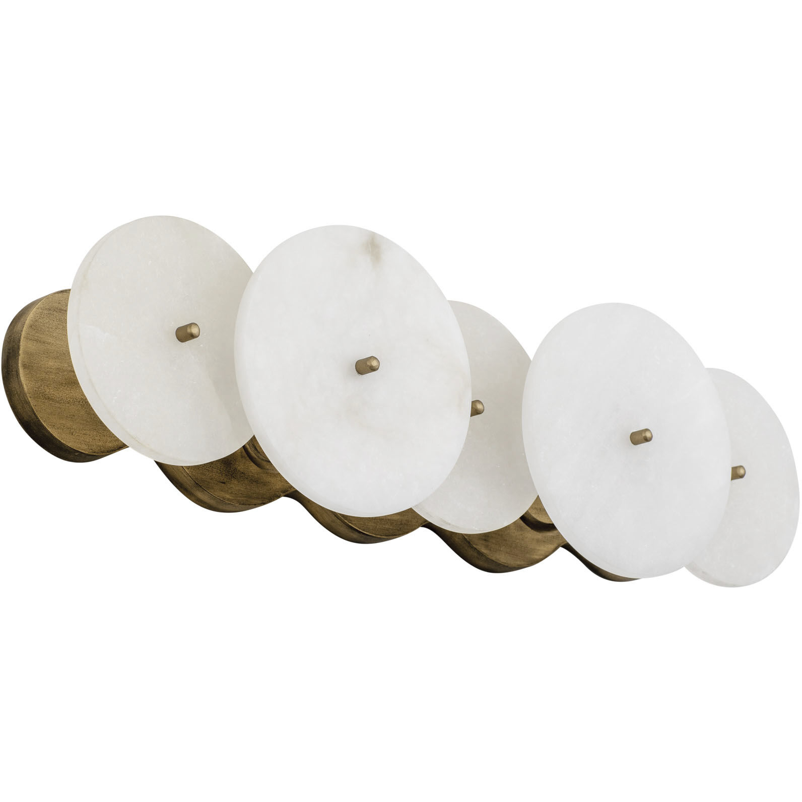 Cosmos 2 Light 20.5 inch Havana Gold Bath Vanity Light Wall Light, Smithsonian Collaboration