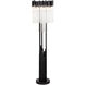 Matrix 68 inch 60 watt Matte Black Floor Lamp Portable Light in Matte Black/French Gold